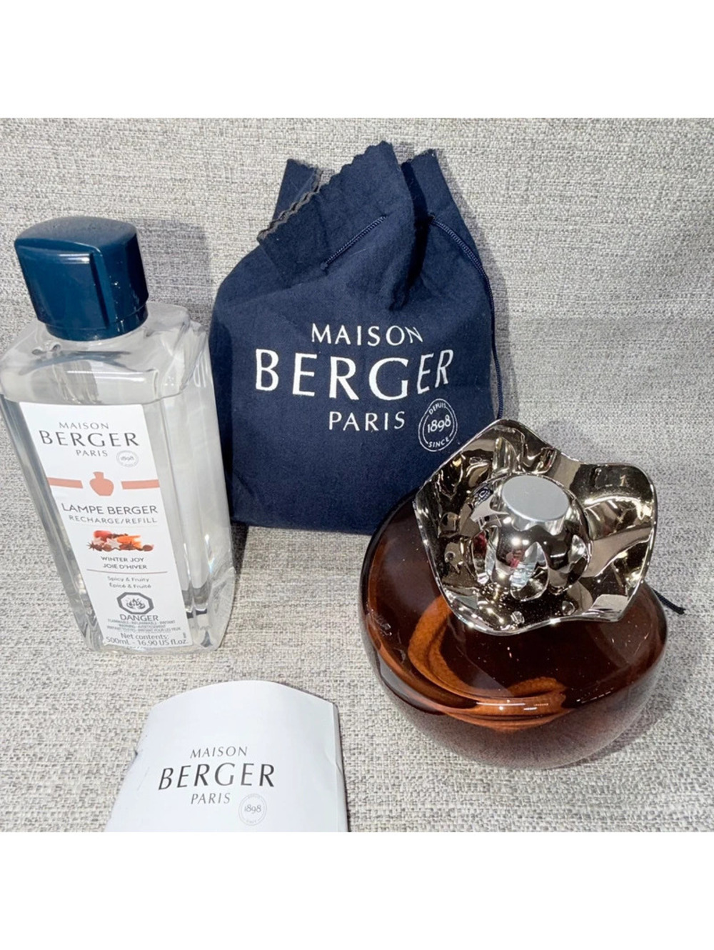 Maison Berger Paris Lampe Berger Fragrance Lamp Winter Joy Refill Gift Set